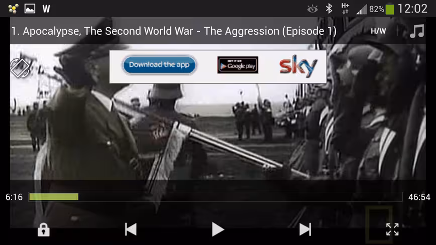 MX Player video player app Android
