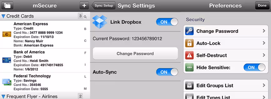mSecure for iOS