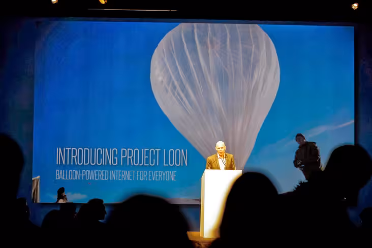 project loon launch event by google