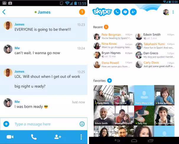 skype