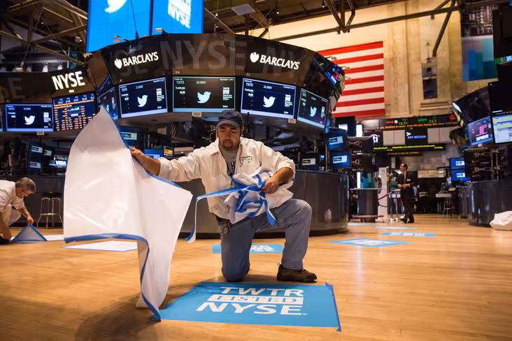 Twitter Goes Public On The New York Stock Exchange