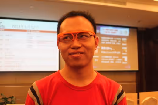 3D printed Google Glass