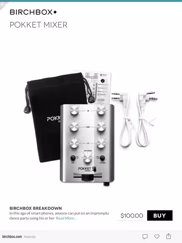 Birchbox Product Page