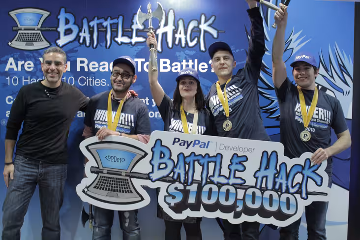 PayPal Battle Hack Finals Winners