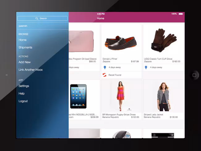 Slice iPad home nav 2