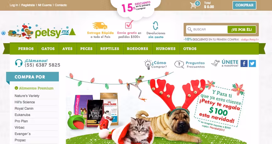 screenshot petsy