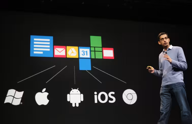Sundar Pichai, senior vice president of