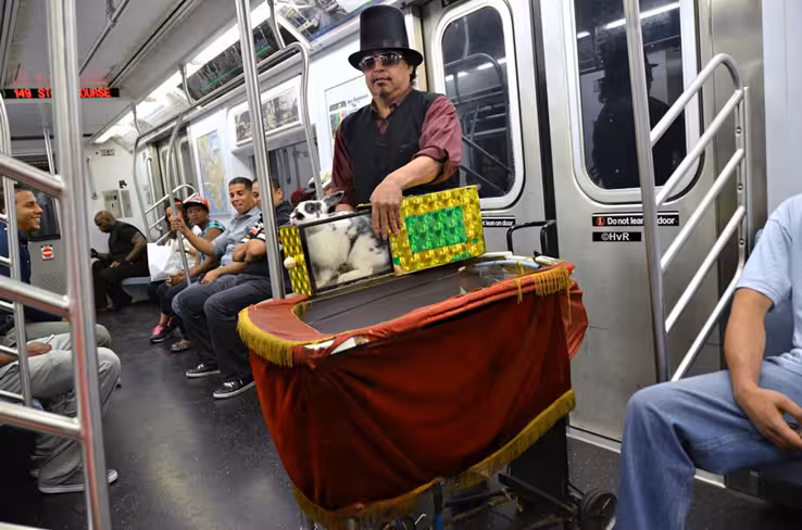 ny subway performer