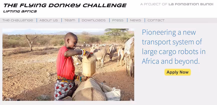 Flying Donkey challenge africa