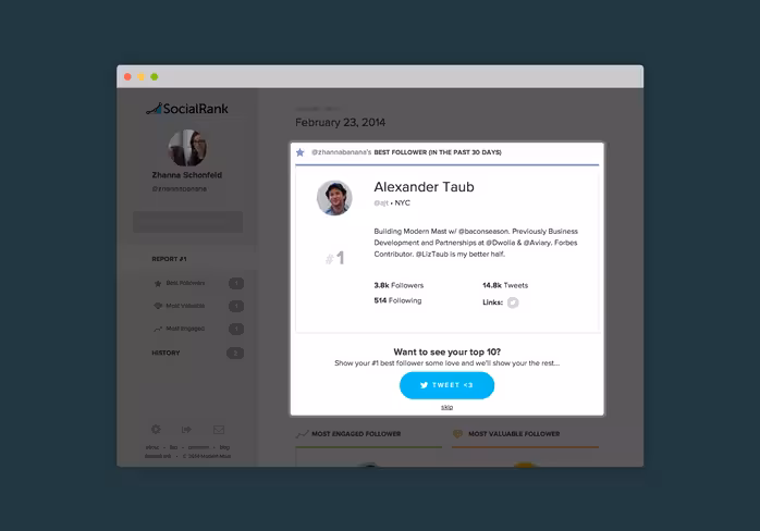 SocialRank #2