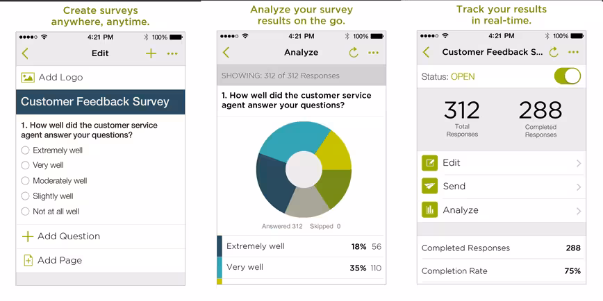 SurveyMonkey-App