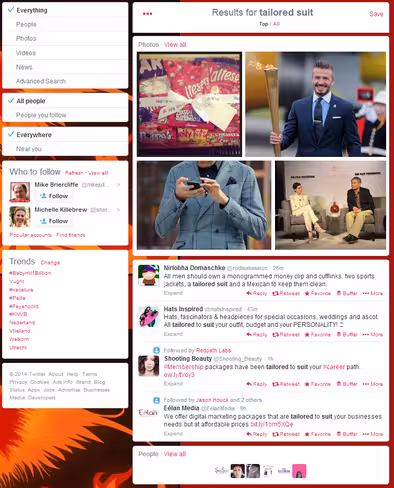 Twitter   Search - tailored suit