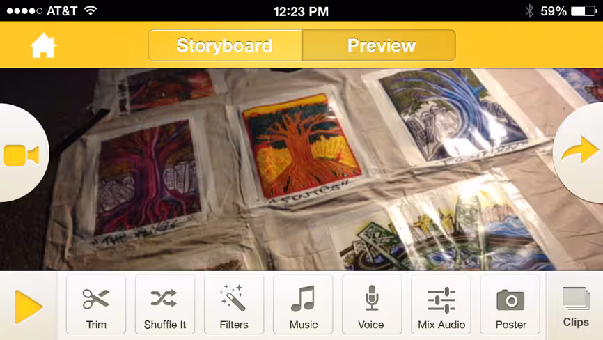 Montaj video app for iphone