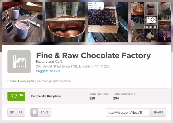 foursquare best social media platforms for business