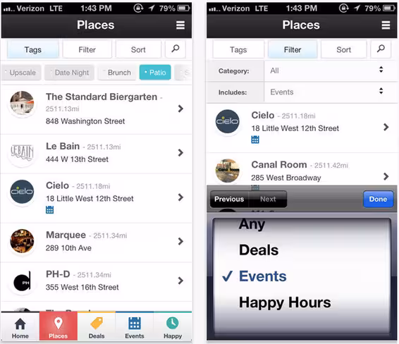 night out app