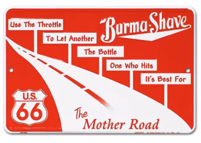 burma shave