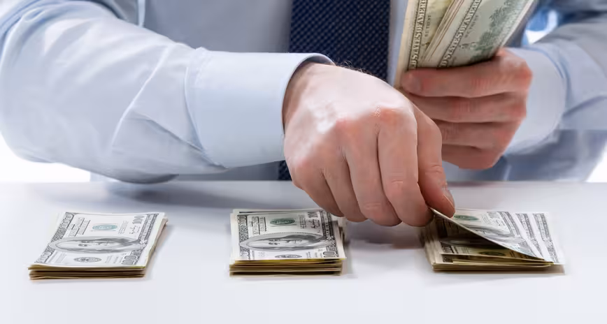 counting money