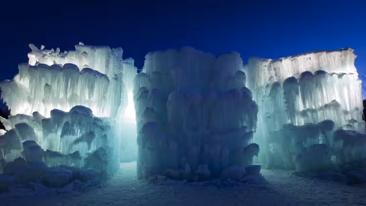 Ice castles of Silverthorne, Colorado | Arina P Habich