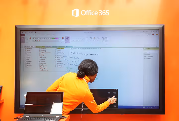 Microsoft Launches Office 2013 In New York's Bryant Park