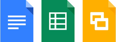 google doc sheets slides