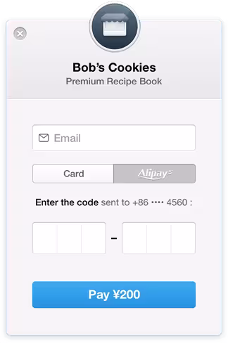 Stripe-Alipay