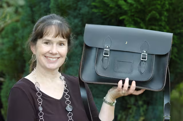 Julie Deane of the Cambridge Satchel Company
