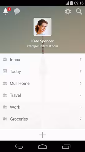 Wunderlist for Android