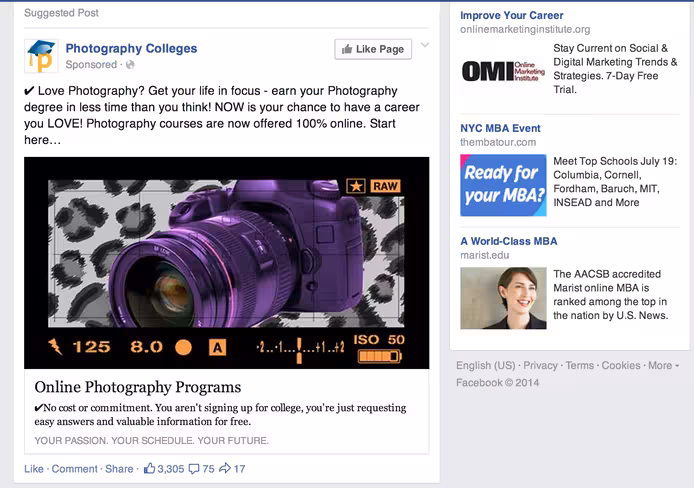 fb ad placement