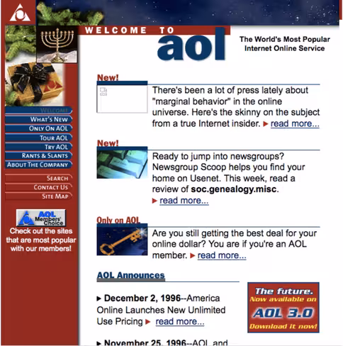first aol