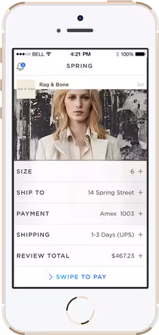 Spring Screenshot Checkout