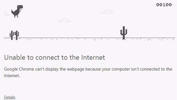 Google dinosaur game