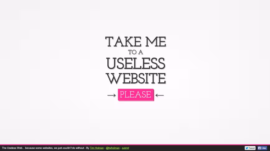 useless web