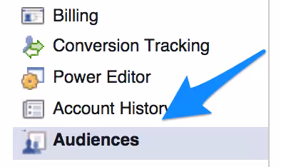 Audiences-facebook-menu