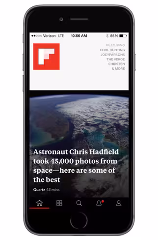 Flipboard design