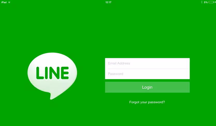 Line iPad