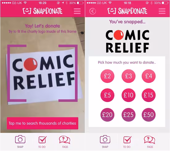 SnapDonate