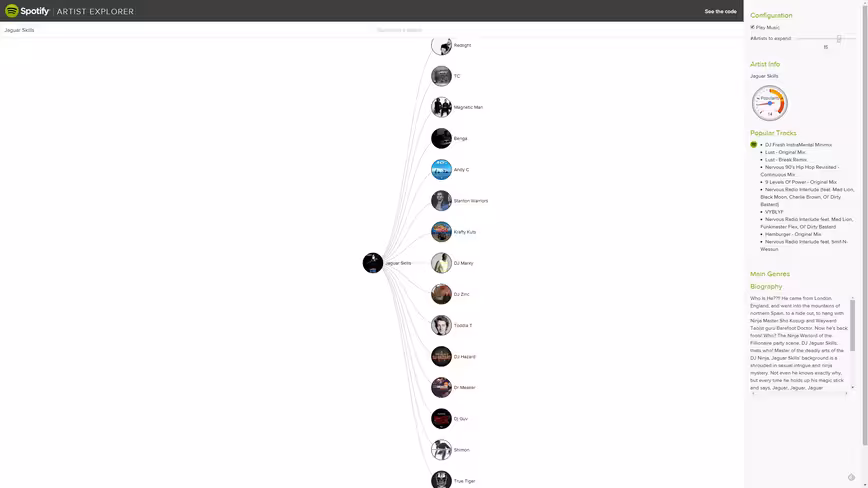SpotifyExplorer_ArtistSearch