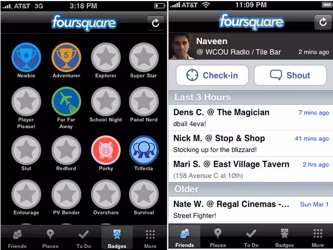 early foursquare