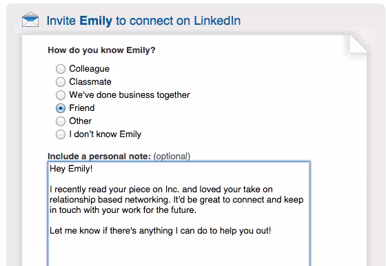 linkedin-request