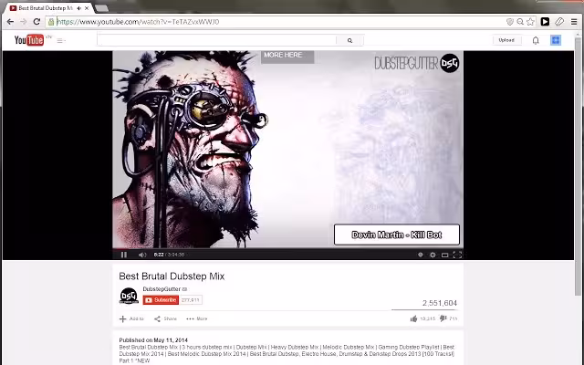 DF YouTube Chrome extension