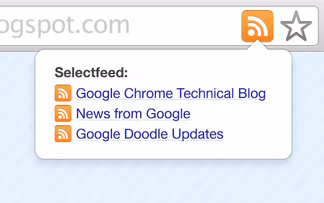 RSS Subscription Chrome Extension