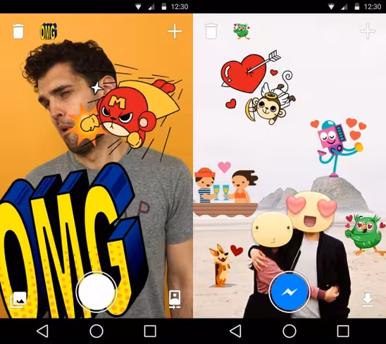 Stickered for Messenger