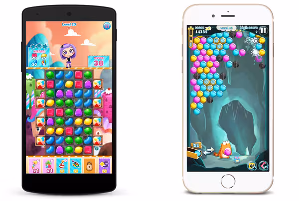 Viber Games screens