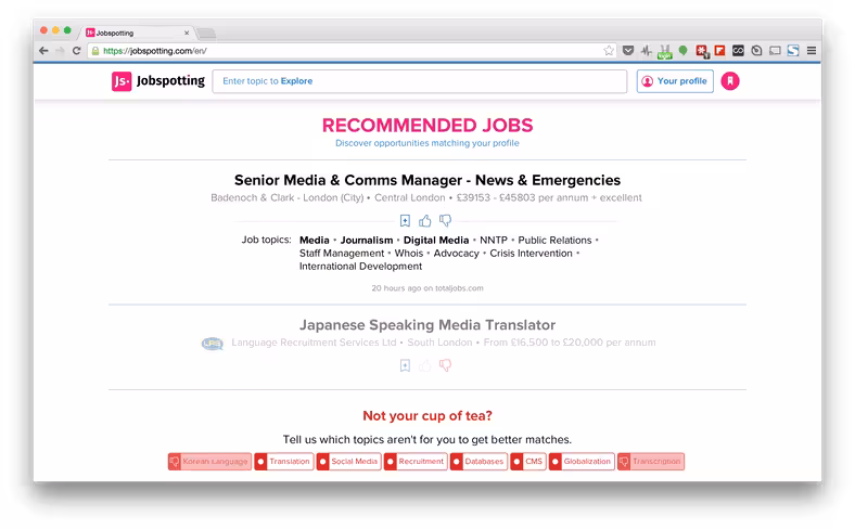Jobspotting