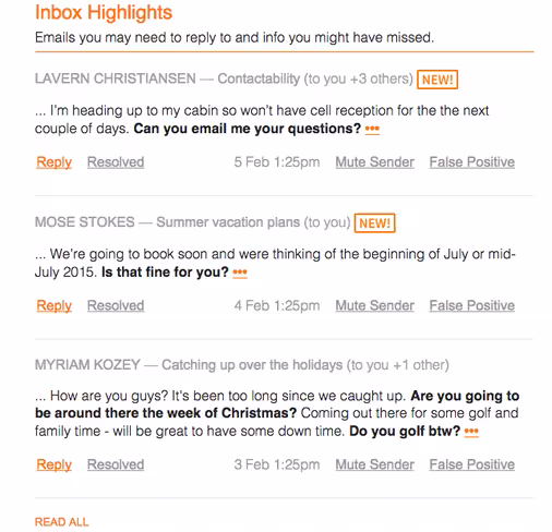 InboxVudu Digest screenshot
