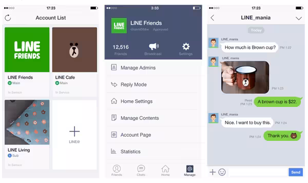 Line-screens