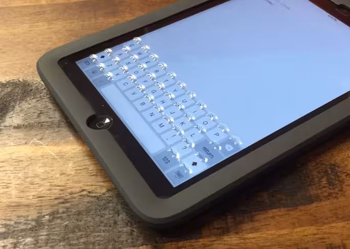 An updated prototype with larger buttons