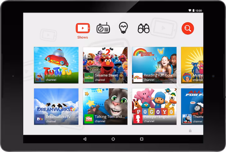 YouTube Kids Screenshot
