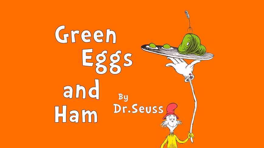 green eggs and ham