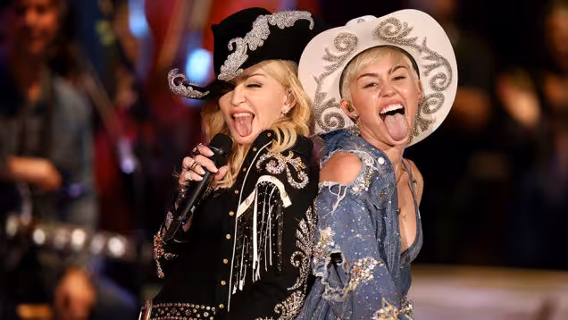 madonna miley